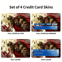 Load image into Gallery viewer, Anime Fate/Zeror Credit Card Skins (4-in-1 Pack)
