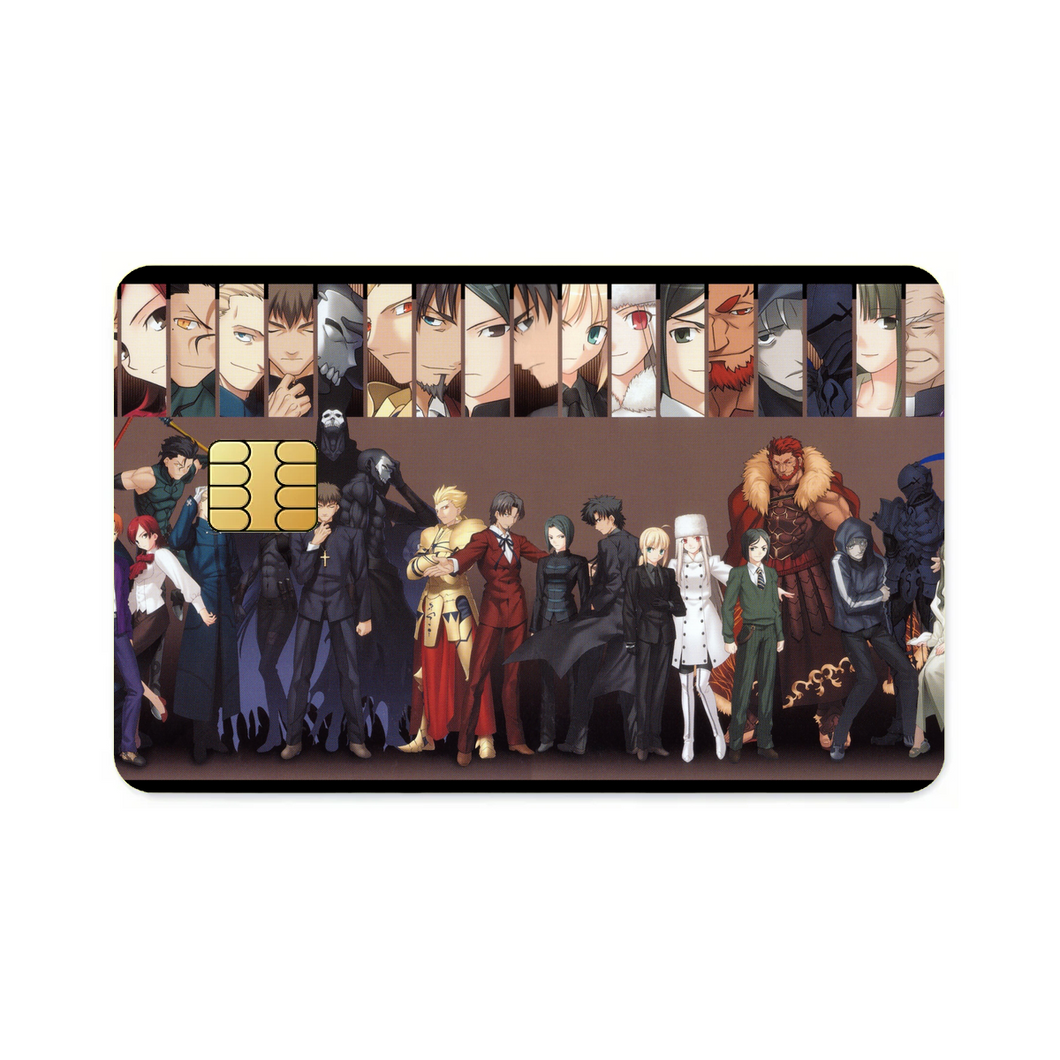 Anime Fate/Zeror Credit Card Skins (4-in-1 Pack)