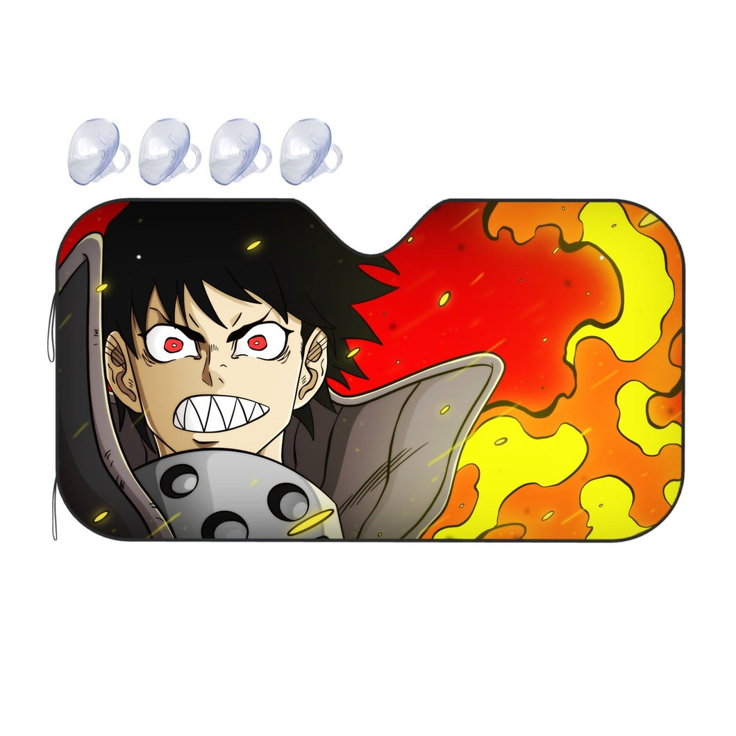 Anime Fire Force  Car Sunshade