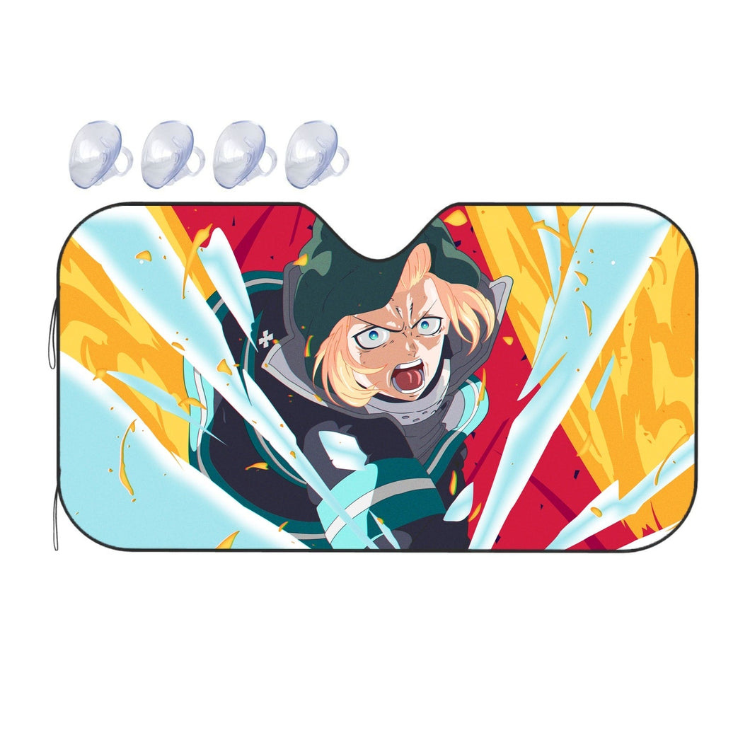 Anime Fire Force  Car Sunshade