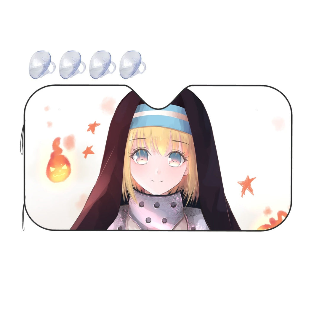 Anime Fire Force  Car Sunshade