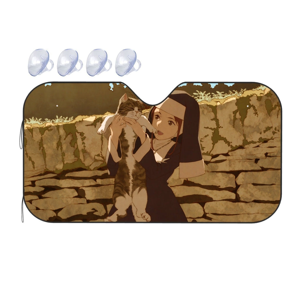 Anime Fire Force  Car Sunshade