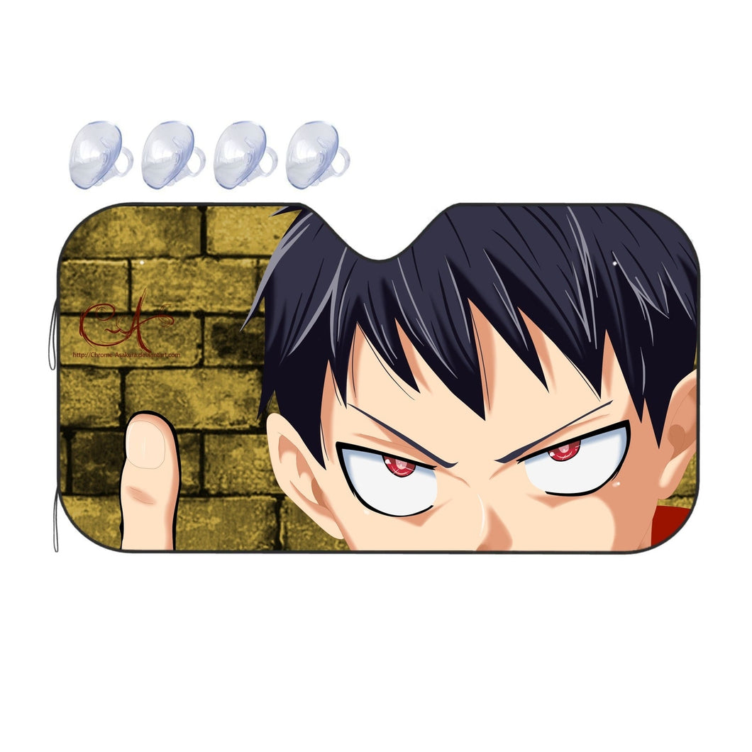 Anime Fire Force  Car Sunshade
