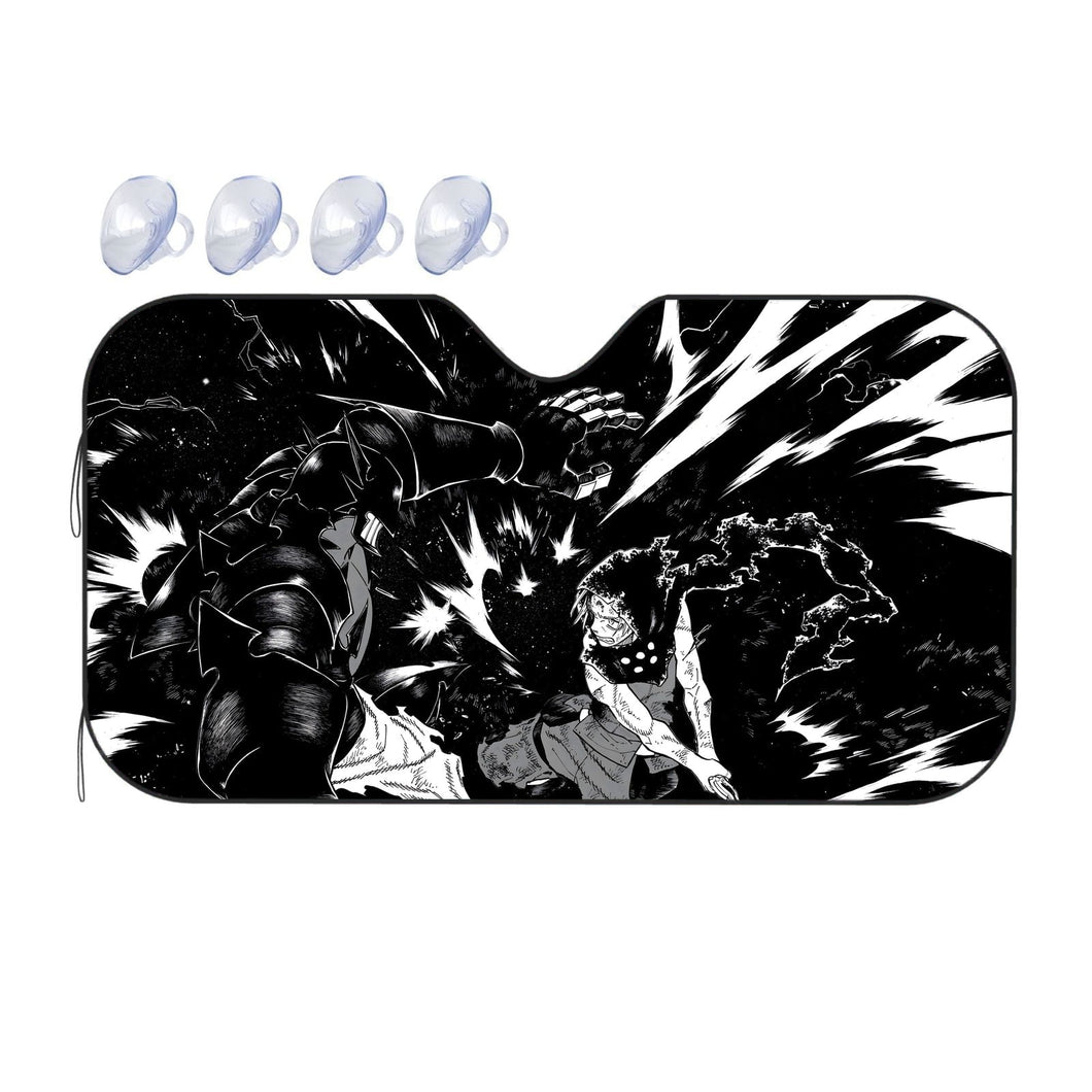 Anime Fire Force Car Sunshade