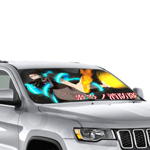 Load image into Gallery viewer, Anime Fire Force  Car Sunshade
