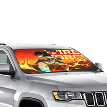 Load image into Gallery viewer, Anime Fire Force  Car Sunshade
