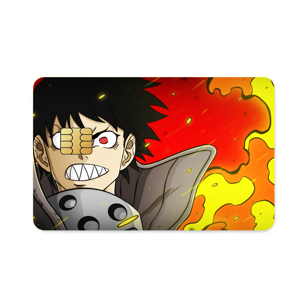 Anime Fire Force  Credit Card Skins (4-in-1 Pack)