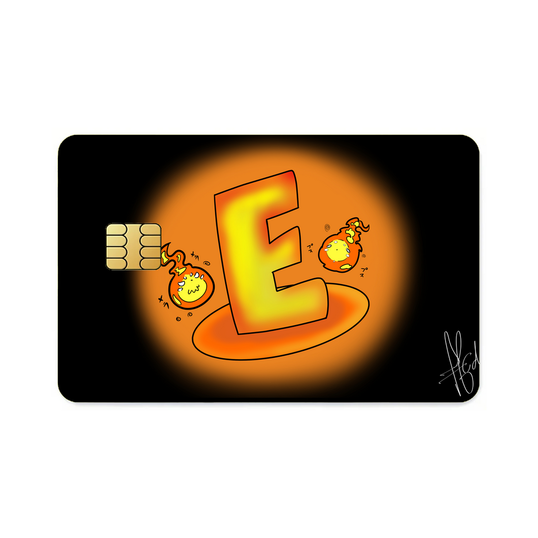 Anime Fire Force  Credit Card Skins (4-in-1 Pack)