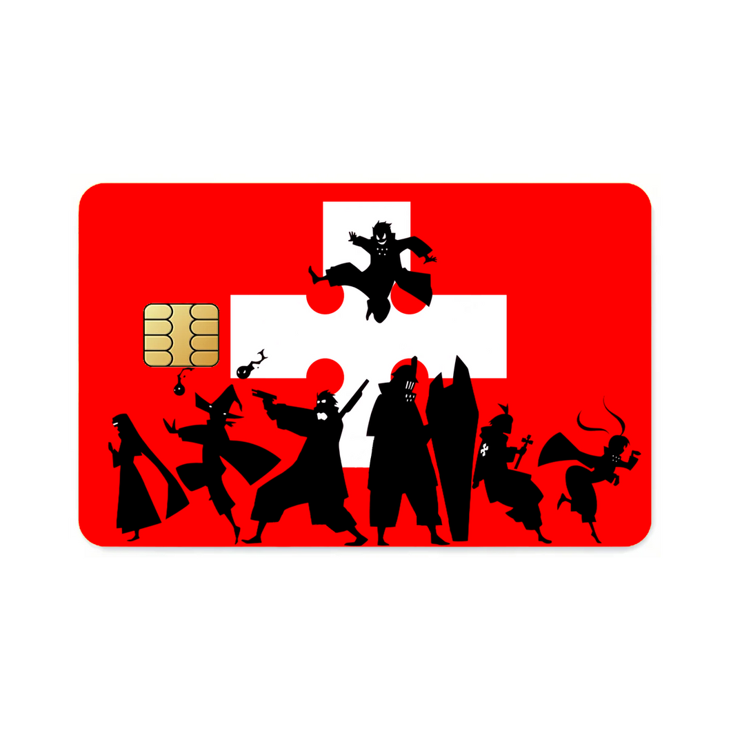Anime Fire Force  Credit Card Skins (4-in-1 Pack)