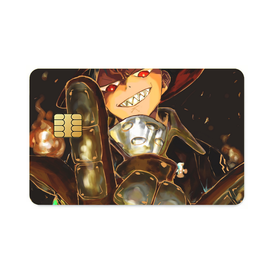 Anime Fire Force  Credit Card Skins (4-in-1 Pack)