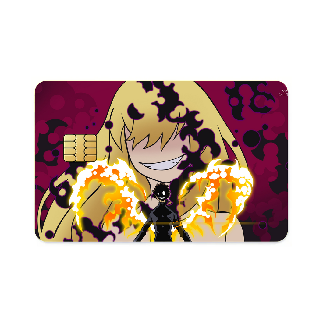 Anime Fire Force  Credit Card Skins (4-in-1 Pack)