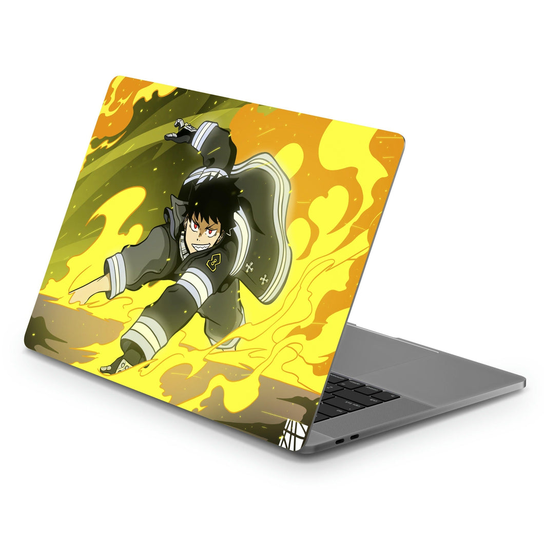 Anime Fire Force  Macbook Skin