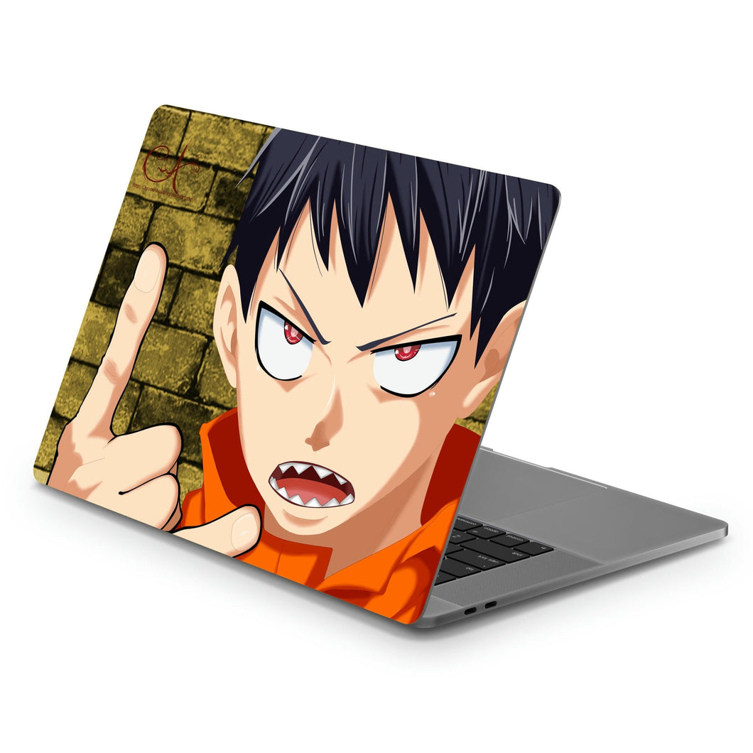 Anime Fire Force  Macbook Skin