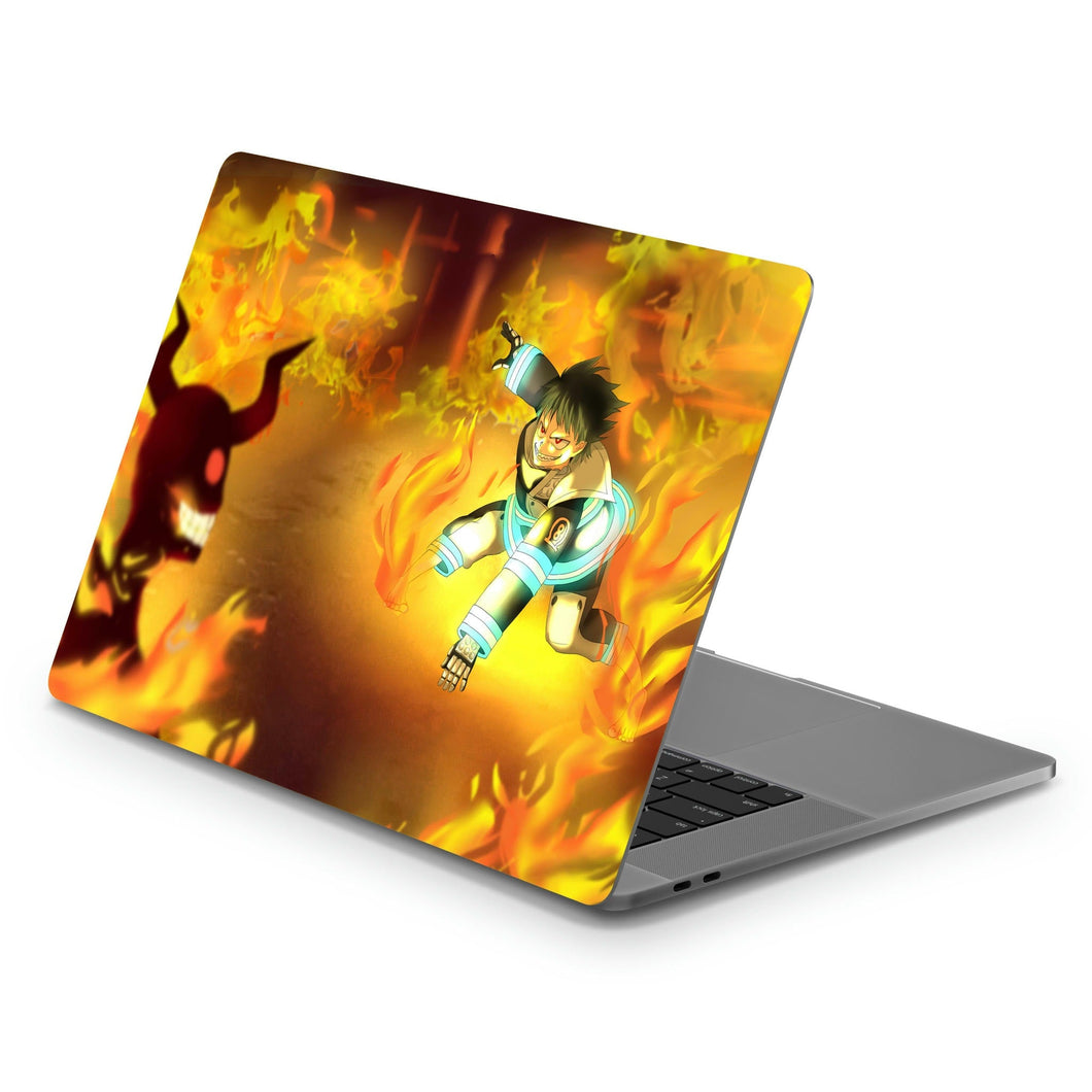 Anime Fire Force  Macbook Skin