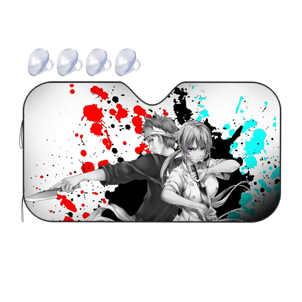 Anime Food Wars: Shokugeki no Soma  Car Sunshade