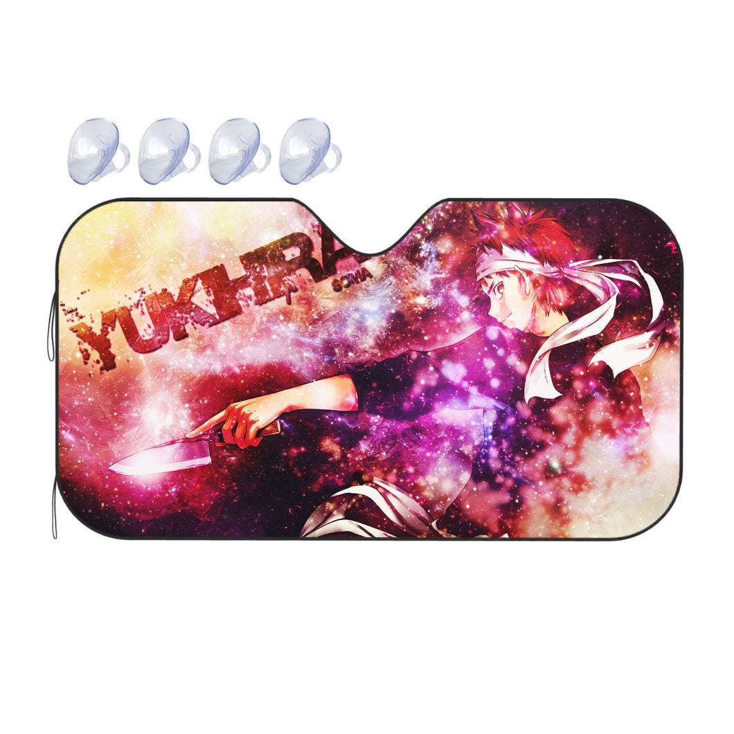 Anime Food Wars: Shokugeki no Soma  Car Sunshade