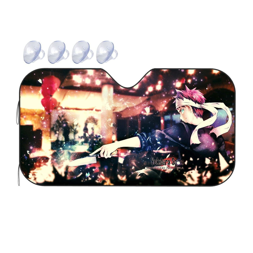 Anime Food Wars: Shokugeki no Soma Car Sunshade