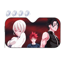 Load image into Gallery viewer, Anime Food Wars: Shokugeki no Soma Car Sunshade
