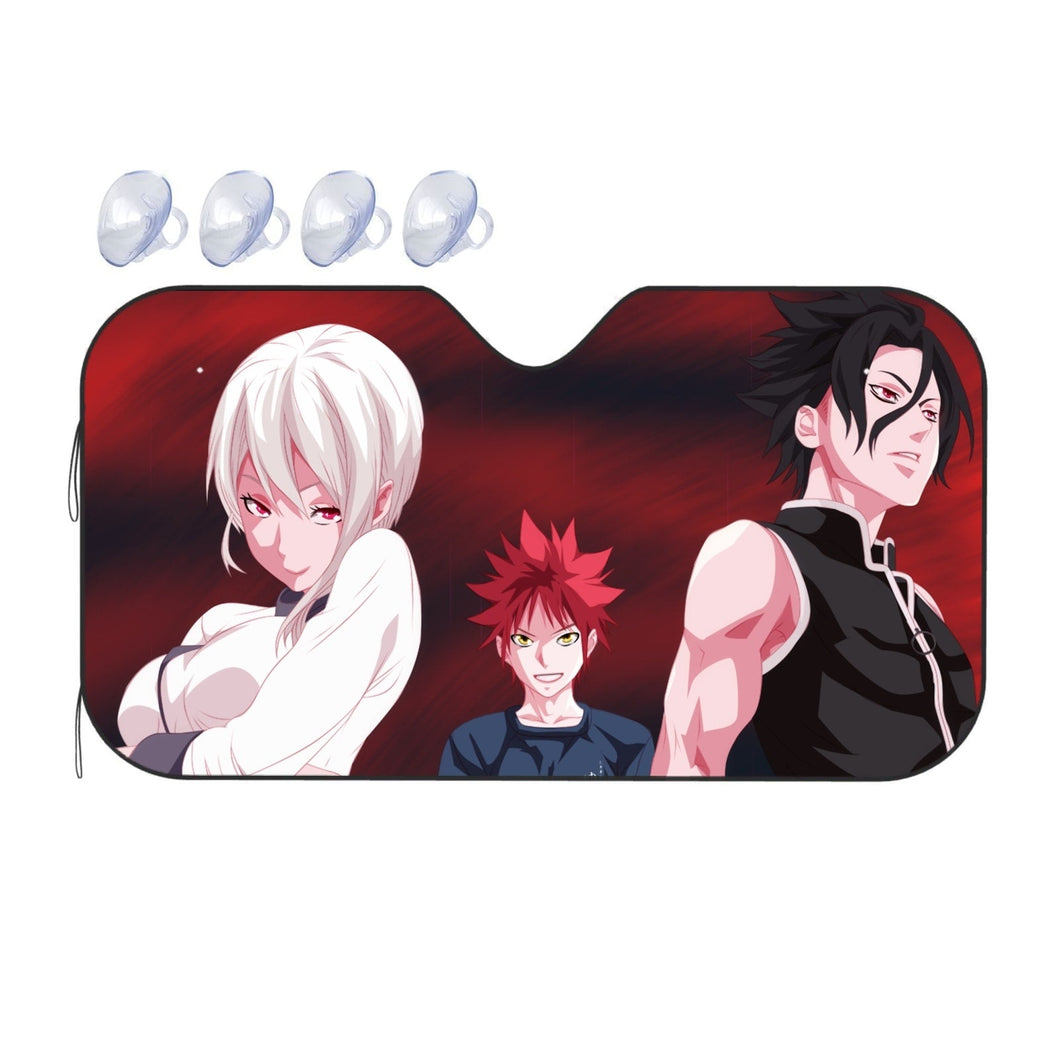 Anime Food Wars: Shokugeki no Soma Car Sunshade