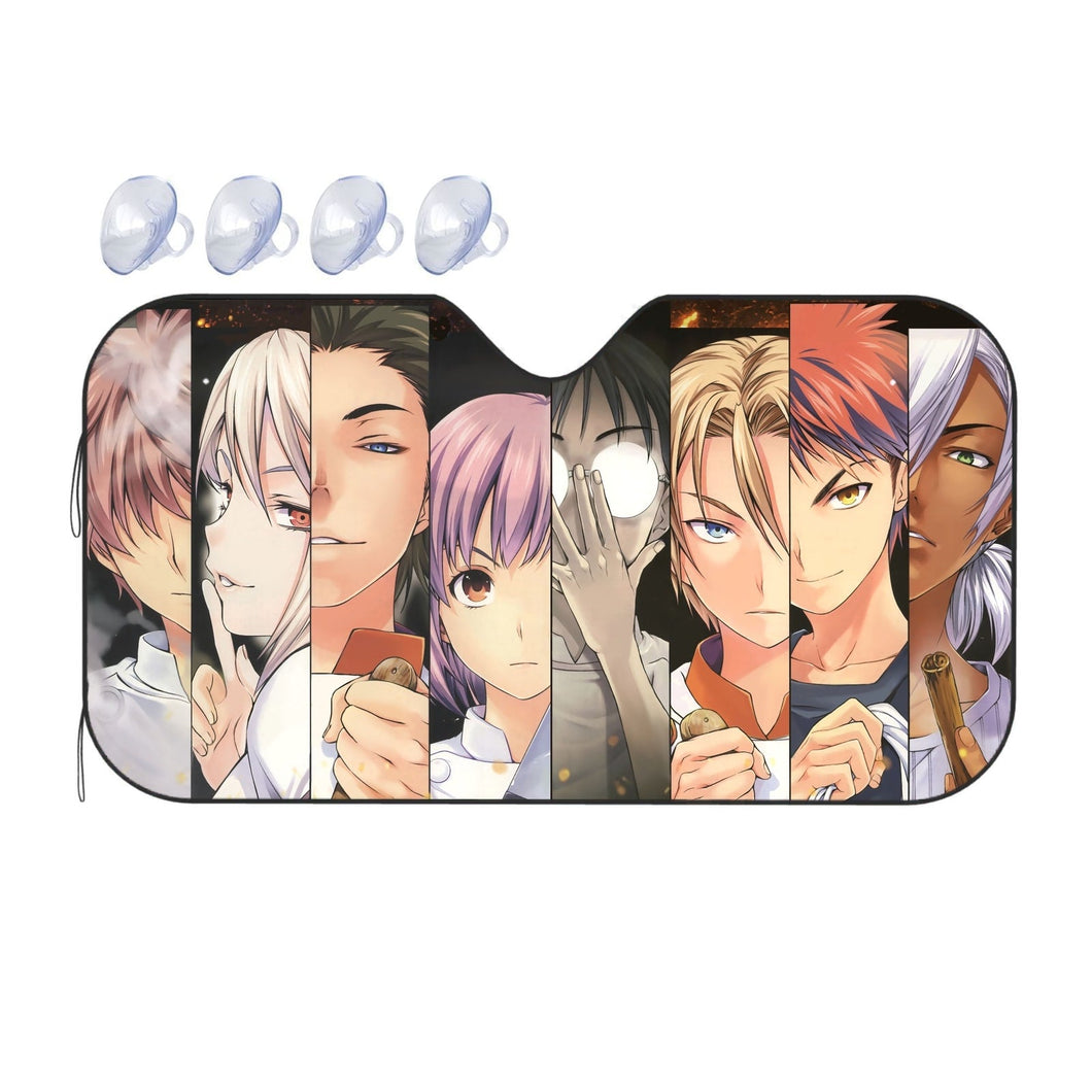 Anime Food Wars: Shokugeki no Soma Car Sunshade
