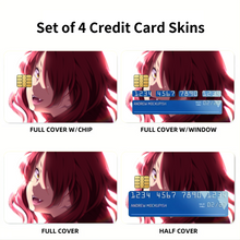 Load image into Gallery viewer, Anime Food Wars: Shokugeki no Soma Credit Card Skins (4-in-1 Pack)

