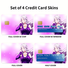 Load image into Gallery viewer, Anime Food Wars: Shokugeki no Soma Credit Card Skins (4-in-1 Pack)
