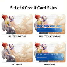 Load image into Gallery viewer, Anime Food Wars: Shokugeki no Soma Credit Card Skins (4-in-1 Pack)
