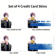 Load image into Gallery viewer, Anime Food Wars: Shokugeki no Soma Credit Card Skins (4-in-1 Pack)
