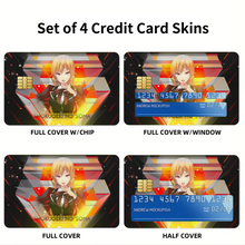 Load image into Gallery viewer, Anime Food Wars: Shokugeki no Soma  Credit Card Skins (4-in-1 Pack)
