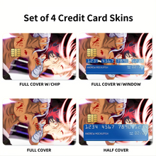 Load image into Gallery viewer, Anime Food Wars: Shokugeki no Soma Credit Card Skins (4-in-1 Pack)
