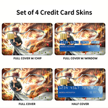 Load image into Gallery viewer, Anime Food Wars: Shokugeki no Soma Credit Card Skins (4-in-1 Pack)
