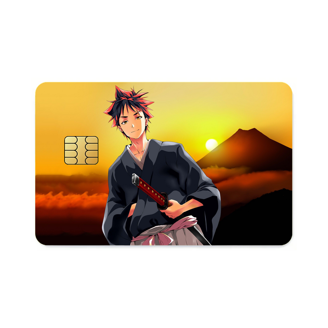 Anime Food Wars: Shokugeki no Soma Credit Card Skins (4-in-1 Pack)