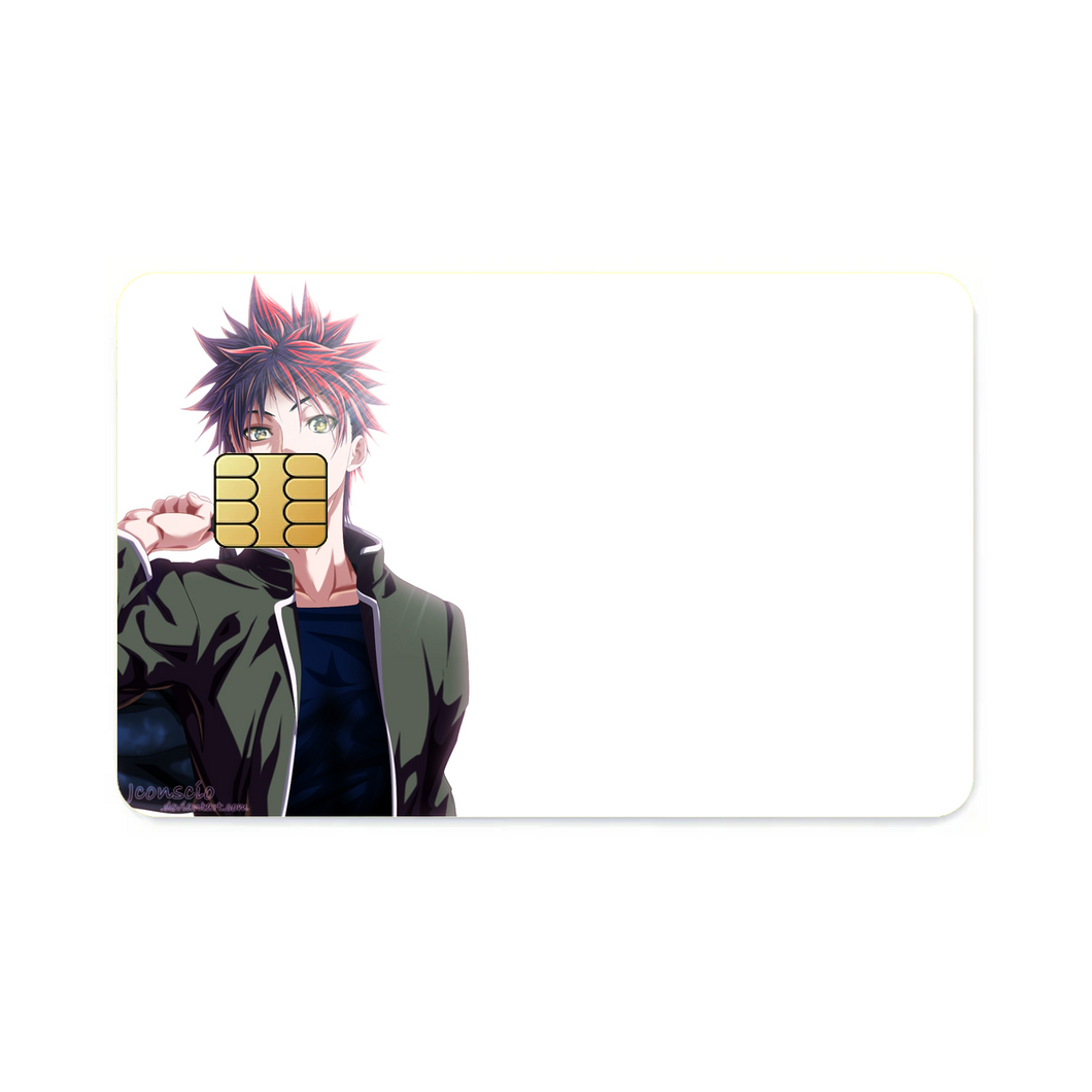 Anime Food Wars: Shokugeki no Soma Credit Card Skins (4-in-1 Pack)