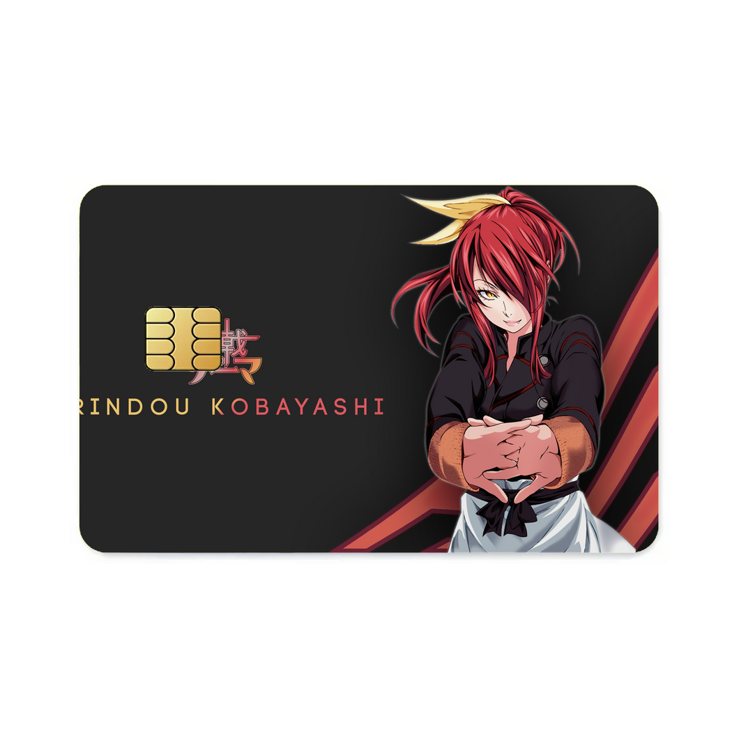Anime Food Wars: Shokugeki no Soma Credit Card Skins (4-in-1 Pack)