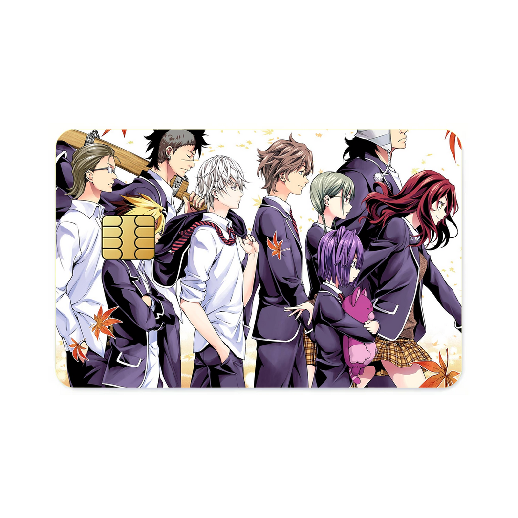 Anime Food Wars: Shokugeki no Soma  Credit Card Skins (4-in-1 Pack)