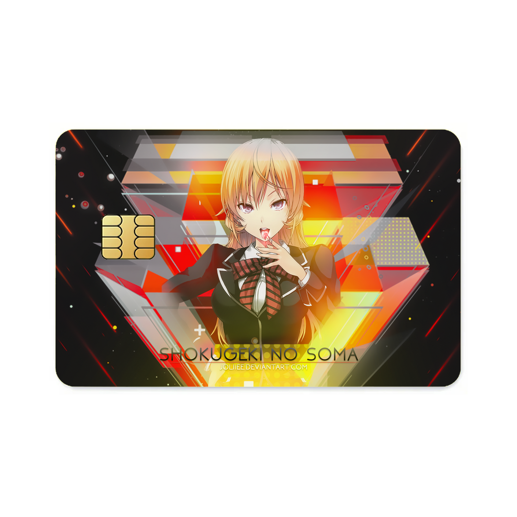 Anime Food Wars: Shokugeki no Soma  Credit Card Skins (4-in-1 Pack)