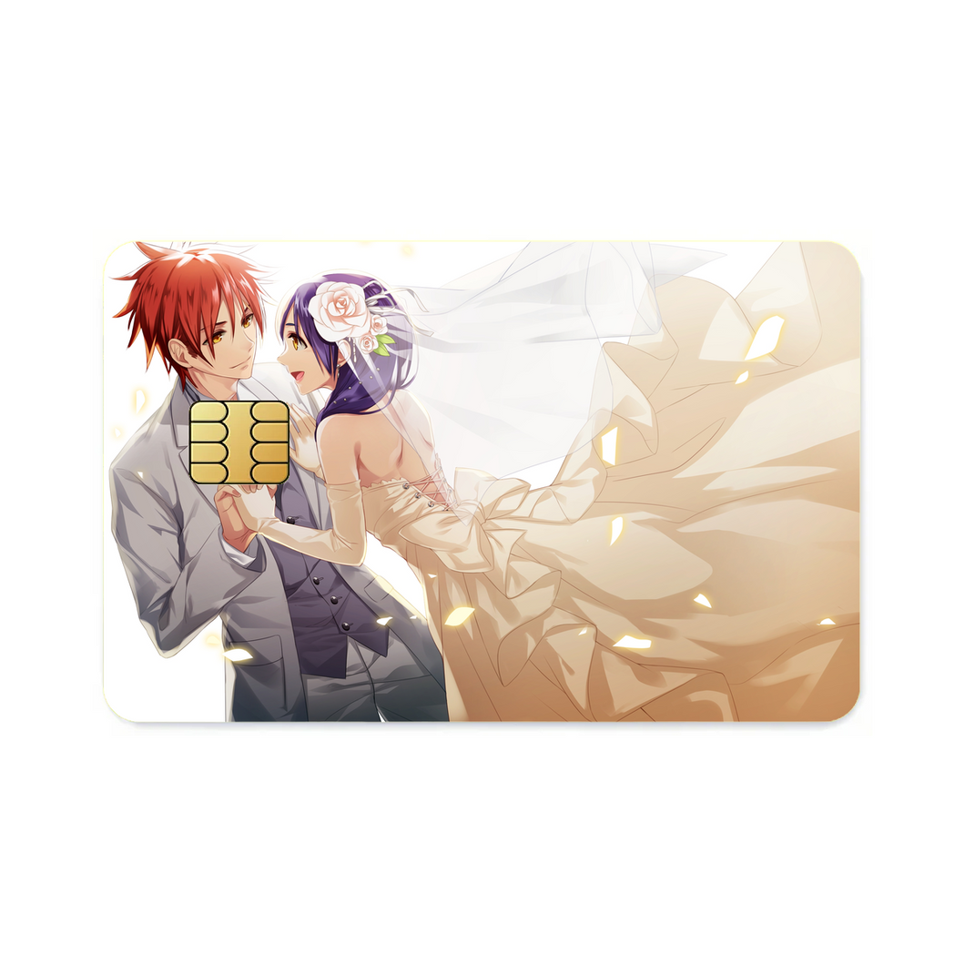 Anime Food Wars: Shokugeki no Soma Credit Card Skins (4-in-1 Pack)