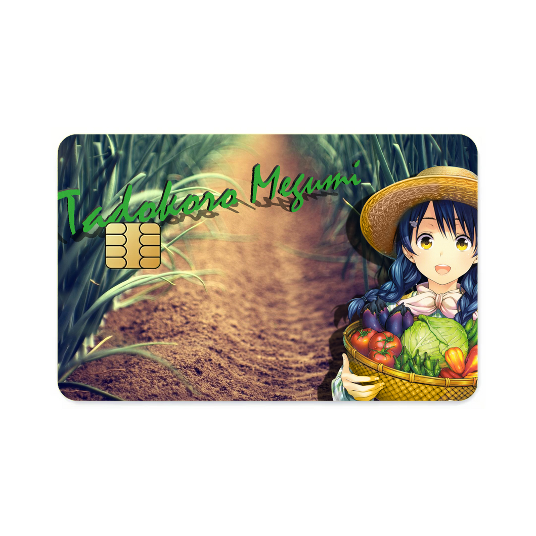 Anime Food Wars: Shokugeki no Soma  Credit Card Skins (4-in-1 Pack)