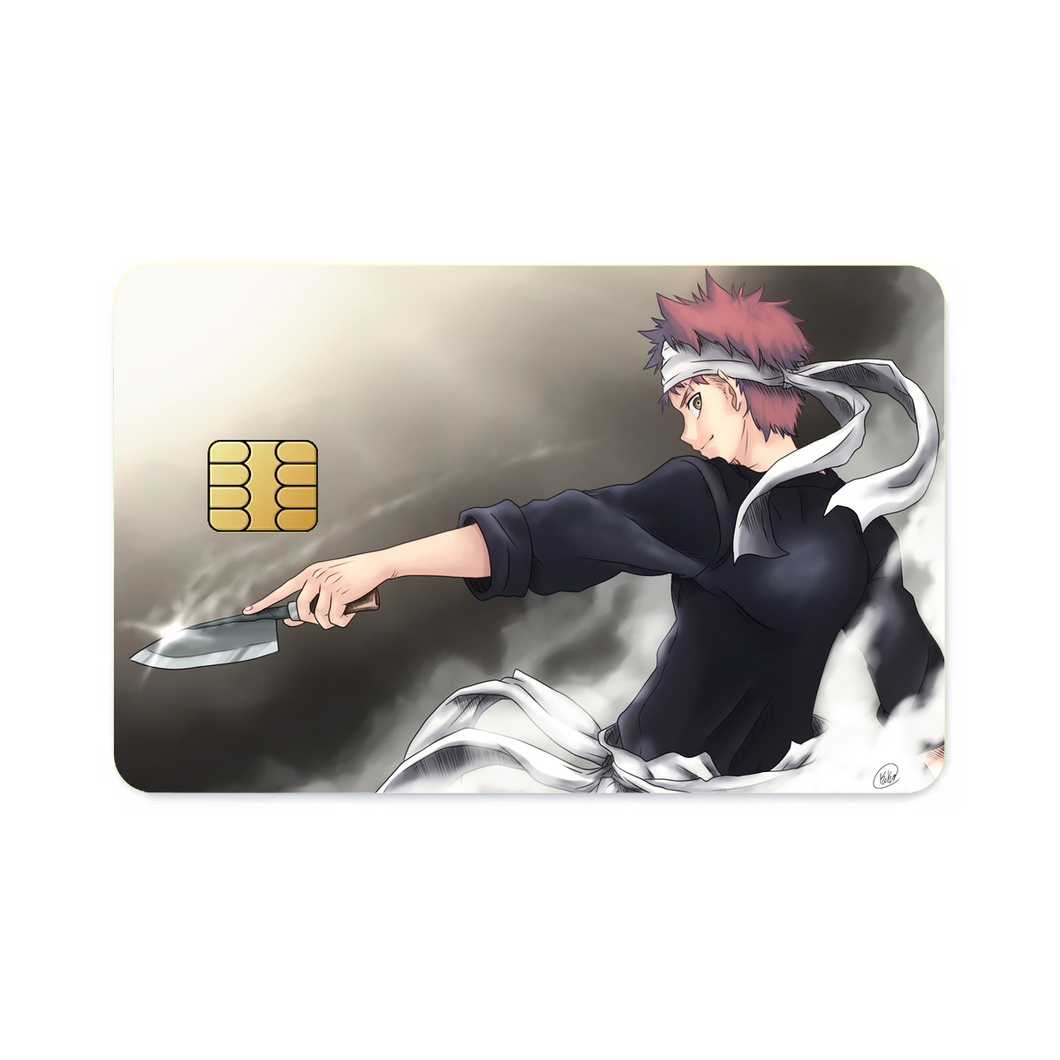Anime Food Wars: Shokugeki no Soma Credit Card Skins (4-in-1 Pack)