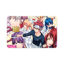 Load image into Gallery viewer, Anime Food Wars: Shokugeki no Soma Credit Card Skins (4-in-1 Pack)
