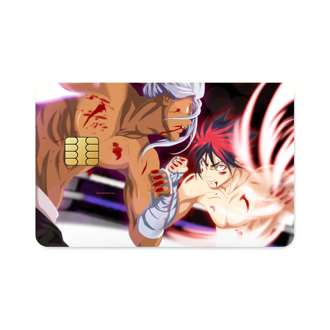Anime Food Wars: Shokugeki no Soma Credit Card Skins (4-in-1 Pack)