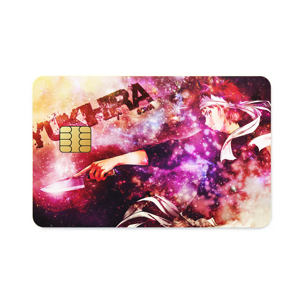 Anime Food Wars: Shokugeki no Soma  Credit Card Skins (4-in-1 Pack)