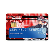 Load image into Gallery viewer, Anime Food Wars: Shokugeki no Soma Credit Card Skins (4-in-1 Pack)
