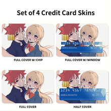 Load image into Gallery viewer, Anime Food Wars: Shokugeki no Somar Credit Card Skins (4-in-1 Pack)
