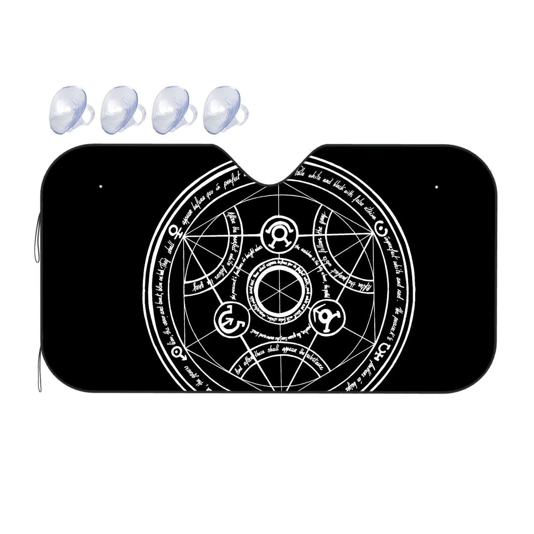 Anime FullMetal Alchemist Car Sunshade
