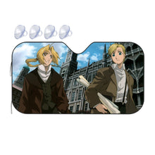 Load image into Gallery viewer, Anime FullMetal Alchemist  Car Sunshade
