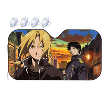 Load image into Gallery viewer, Anime FullMetal Alchemist Car Sunshade
