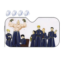 Load image into Gallery viewer, Anime FullMetal Alchemist  Car Sunshade
