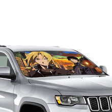 Load image into Gallery viewer, Anime FullMetal Alchemist Car Sunshade

