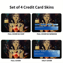 Load image into Gallery viewer, Anime FullMetal Alchemist Credit Card Skins (4-in-1 Pack)
